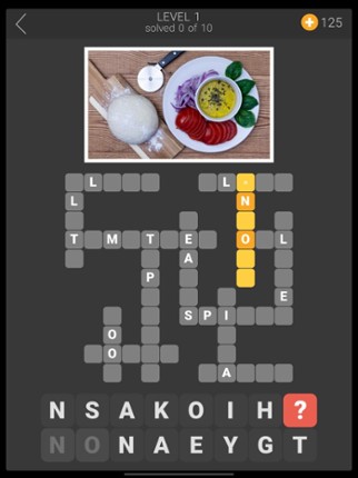 Tasty Word Puzzle screenshot