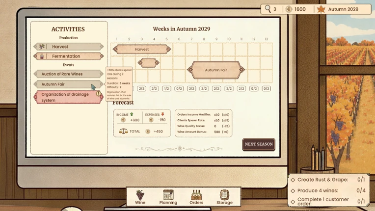 The Winery - Winemaking Simulator Image
