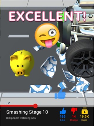 Wheel Smash 3D! screenshot