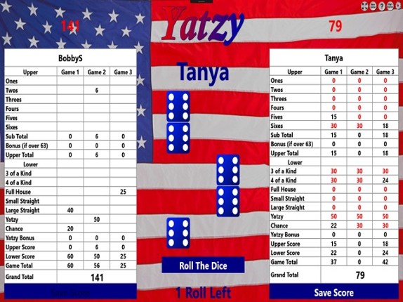 Yatzy Dice Image