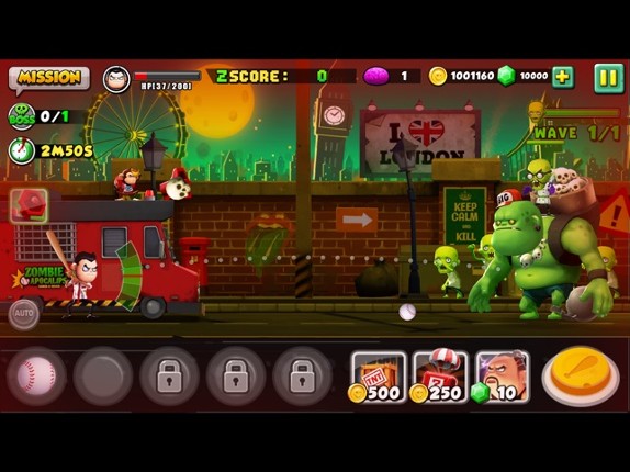 Zombie VS Slugger screenshot