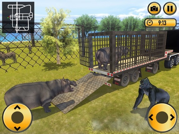 Zoo Animals Pet - Happy Truck Image