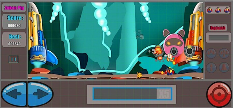 Zukon Invaders screenshot