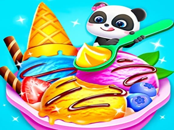 Baby Panda Ice Cream Truck Game Cover