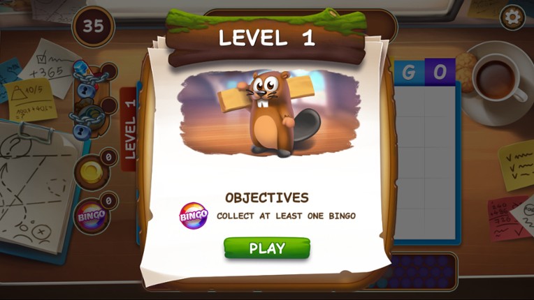 Bingo Beavers - Design &  Board game screenshot
