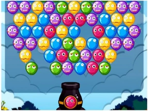 Bubble Shooter Balloons Game Cover