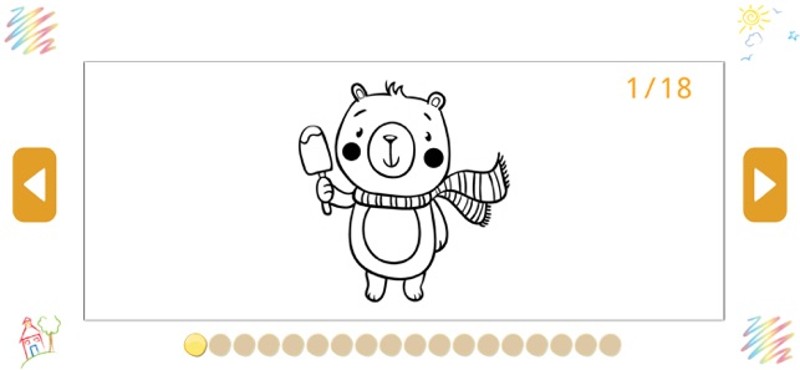 Color &amp; Draw Animals HD screenshot