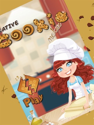 Creative Cookie Maker Chef - Make, bake &amp; decorate different shapes of cookies in this kitchen cooking and baking game screenshot