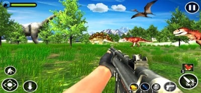 Dinosaurs Hunting Image