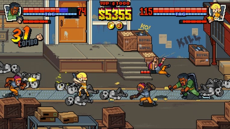 Double Dragon Gaiden: Rise Of The Dragons screenshot