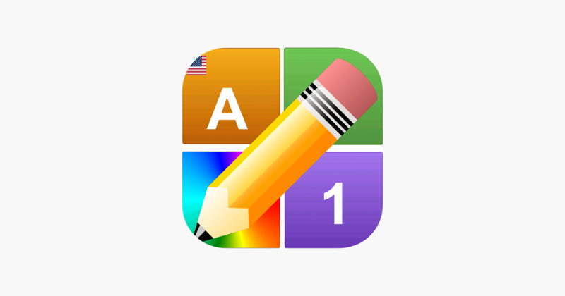 English Letters Numbers Colors Image