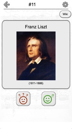 Famous Composers of Classical Music: Portrait Quiz screenshot