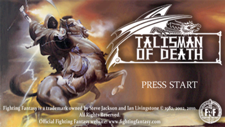 Fighting Fantasy: The Talisman of Death Image