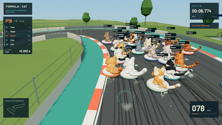 Formula Cat screenshot