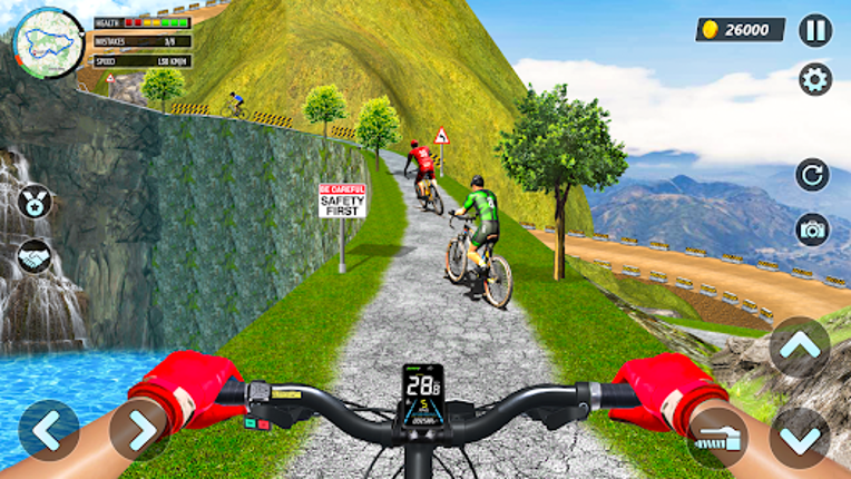 BMX Cycle Race: Cycle Stunts Image