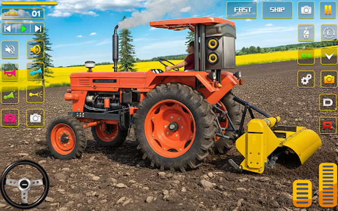Farming Tractor Game Simulator screenshot