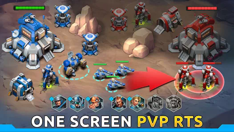 Star Troopers: PvP Duels RTS Image