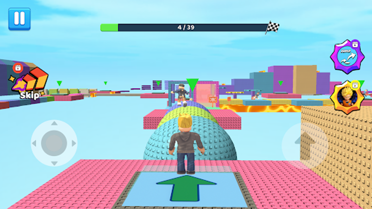 Craft Blox: Obby Parkour Games screenshot