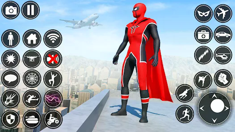 Rope Hero Spider Hero Man Game screenshot