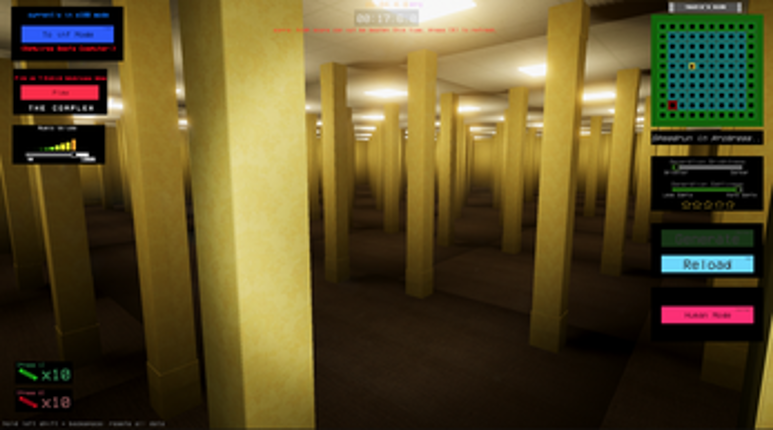The Backrooms Speedrun screenshot