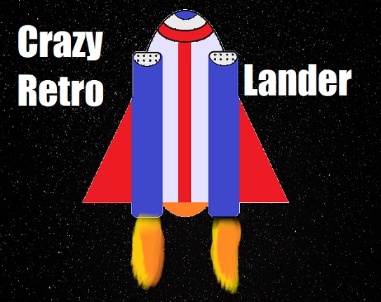 Crazy Retro Lander Game Cover