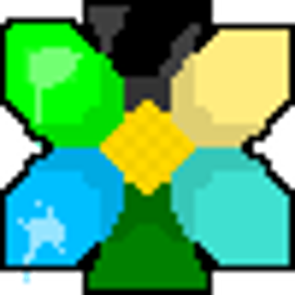 Five colors Flower Image