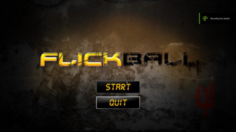 Flickball screenshot