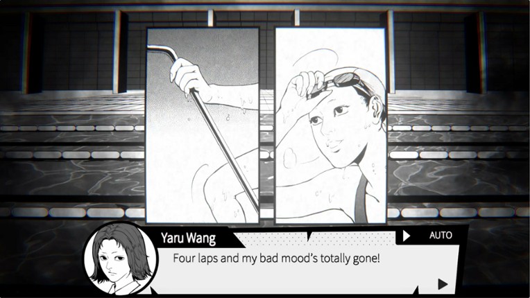 Ghost in the pool screenshot