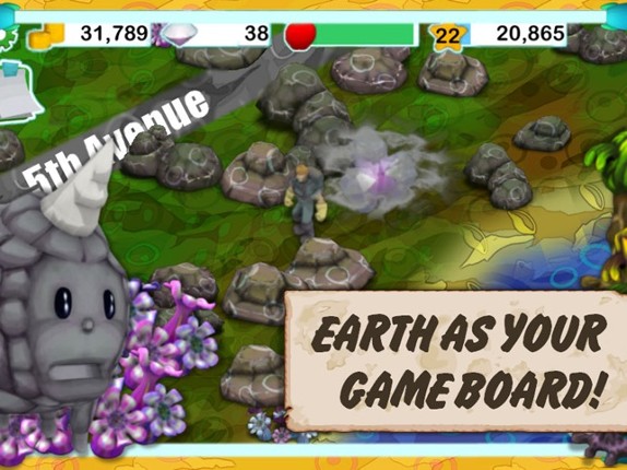 Map Monsters: Poke, Swipe, Go screenshot