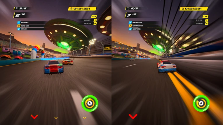 NASCAR Arcade Rush Project-X Edition screenshot