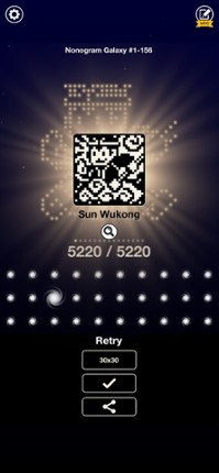 Nonogram galaxy screenshot