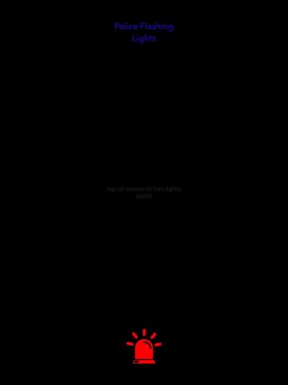 Police Flashing Lights Image