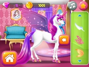 Queen fairy unicorn dress up Image