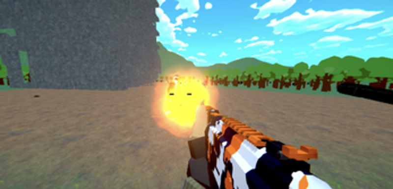 The gun ai test -zombie screenshot