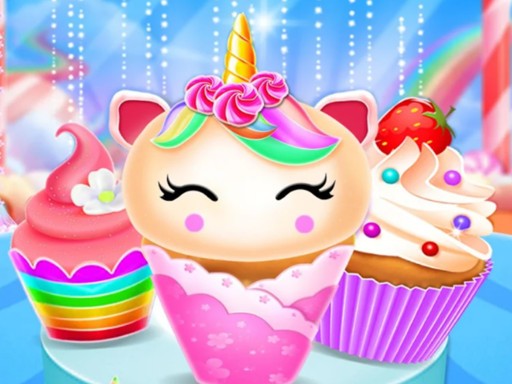 Games like Unicorn Mermaid Cupcake Cooking Design