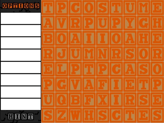 Word Owls WordSearch Halloween Image