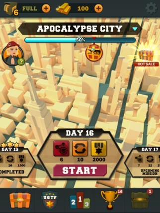 Zombie Sweeper: Action Puzzle screenshot