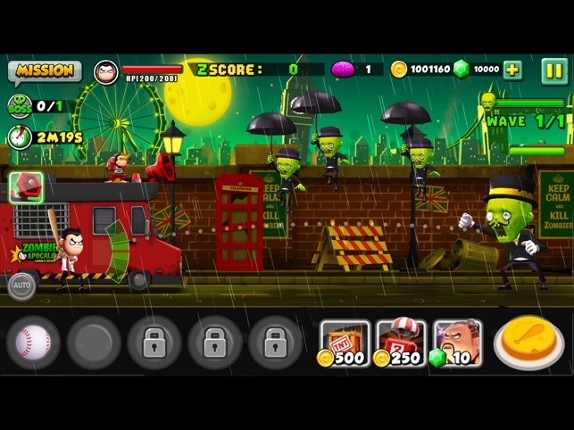 Zombie VS Slugger screenshot