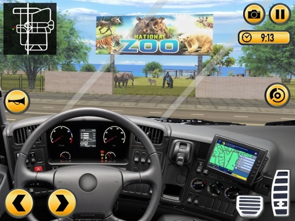 Zoo Animals Pet - Happy Truck screenshot