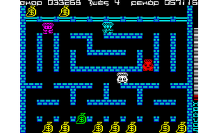 Ελληνική μετάφραση Ali Baba για ZX Spectrum screenshot