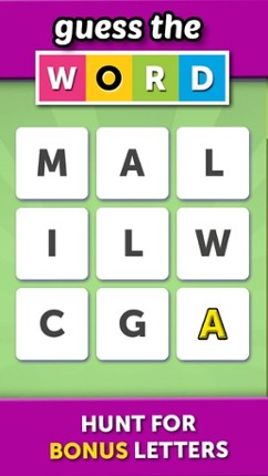 AAA WordMania - Guess the Word! Find the Hidden Words Brain Puzzle Game screenshot