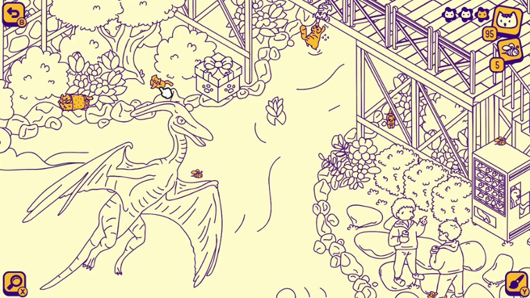 Cats and Seek : Dino Park screenshot