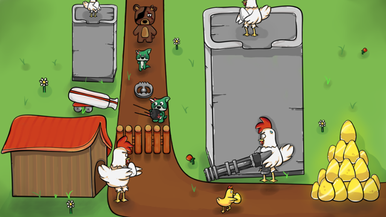 Chicken Defense Game Cover