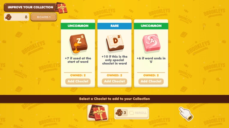 Chocoletters screenshot