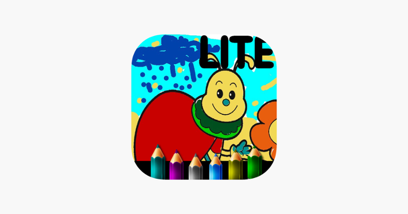 Coloring book for little girls. HD Lite Image