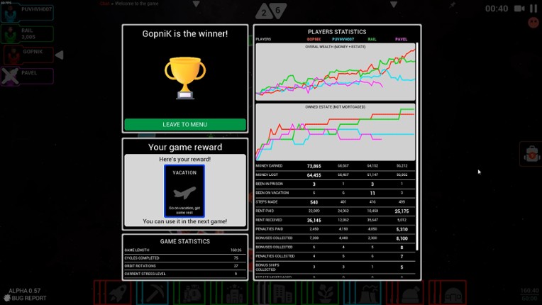 Cosmopoly screenshot