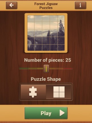 Forest Puzzle Game - Nature Picture Jigsaw Puzzles screenshot