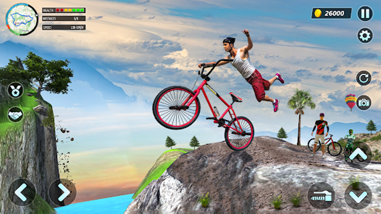 BMX Cycle Race: Cycle Stunts Image