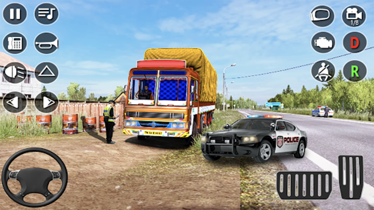 Indian Cargo Truck Wala Game screenshot