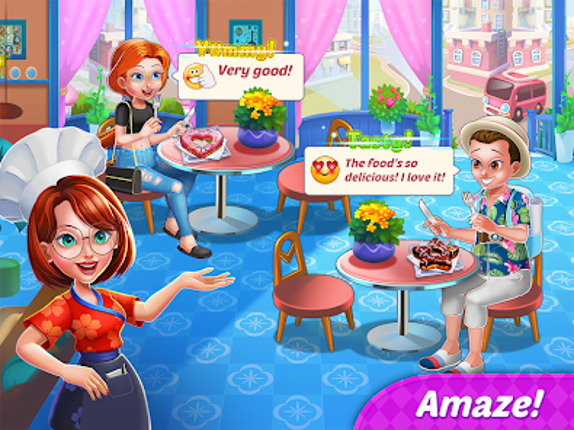 Food Diary: Girls Cooking game screenshot